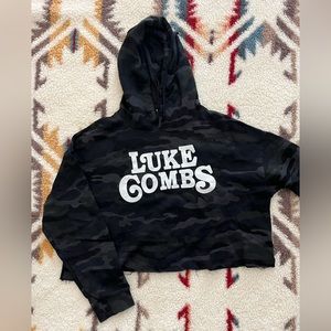 Luke Combs Cropped Hoodie